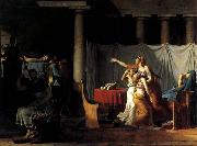 Jacques-Louis  David The Lictors Returning to Brutus the Bodies of his Sons France oil painting artist